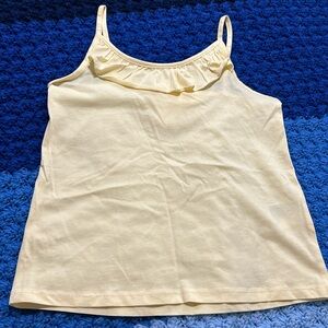 H & M Girls Ruffled Tank - US 6X-7